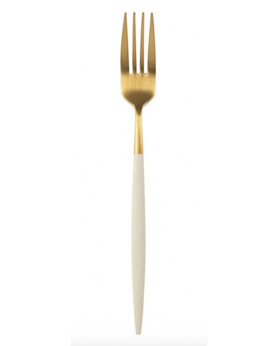 Fourchette barisa ivoire + doré