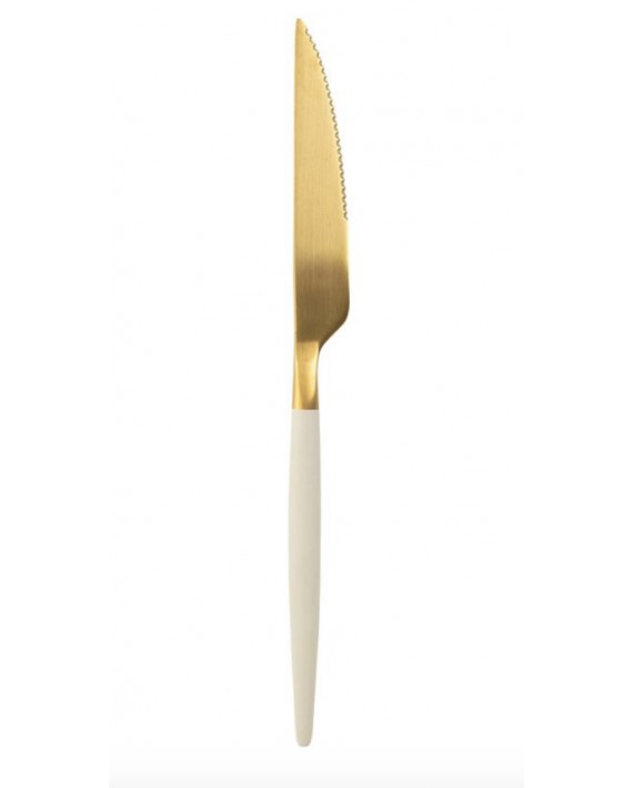 couteau barisa ivoire + doré