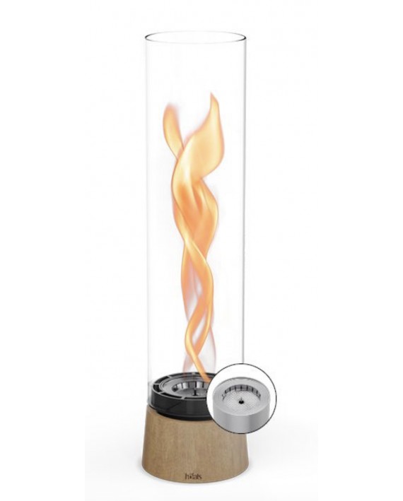 Grande cheminée de table oak Spin 1200