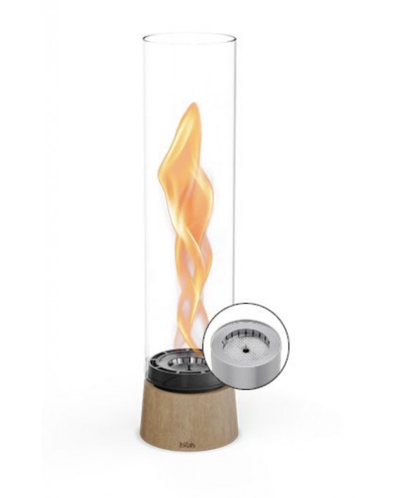 Petite cheminée de table oak Spin 1200