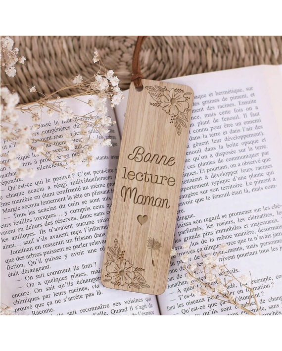Marque-page - Bonne lecture Maman