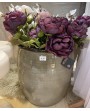 Grand pot d'extérieur taupe