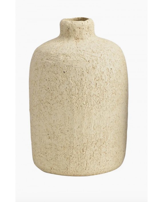 Vase en céramique beige
