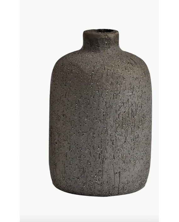 Vase en céramique noir