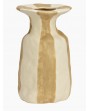 Vase rayée en céramique Beige/blanc