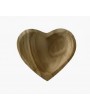 Petit plat/coupelle coeur en bois XS