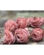 FLEURS RENONCULE TIGE ROSE