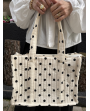 Sac cabas à pois