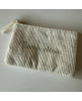 pochette "mamie chérie" écru