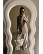 Blazer en lin camel