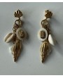 Boucles d'oreilles coquillages