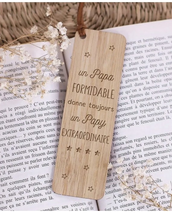 Marque-page - Papy extraordinaire