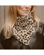 Grand foulard - Léopard coeur