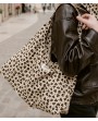 Sac Alma Léopard coeur - Amour toujours