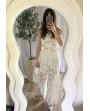 Pantalon en crochet blanc