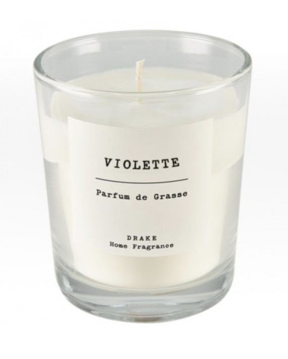 Bougie parfumée en cire végétale – Violette