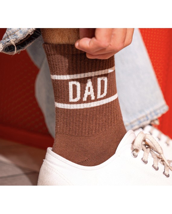 Chaussettes homme marron - Best dad