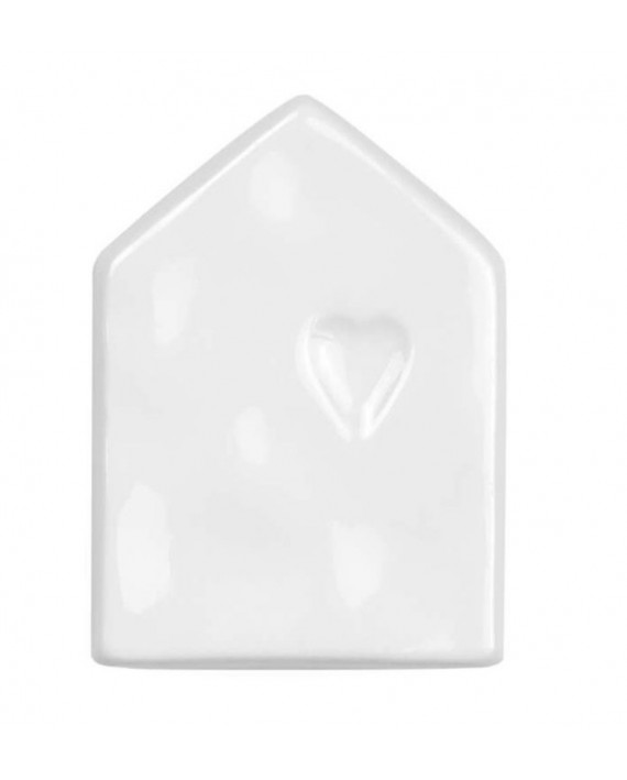 Aimant maison en porcelaine