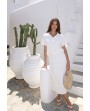Polo en éponge blanc