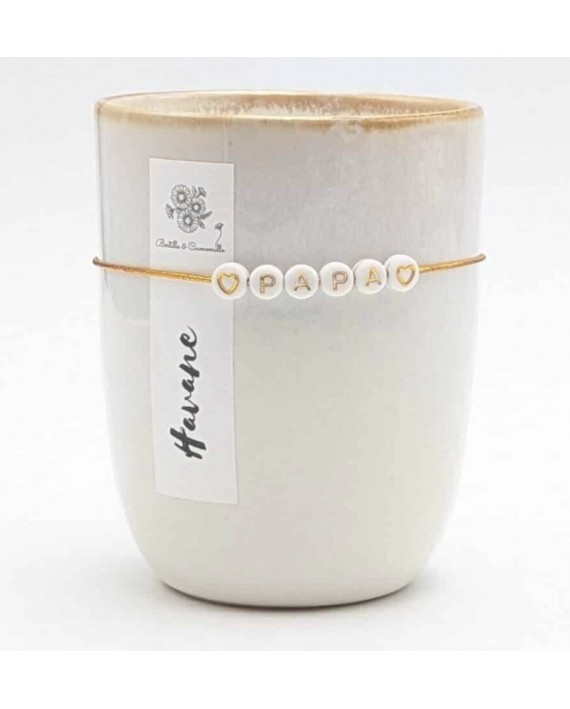 Bougie Message Toscane "Papa"