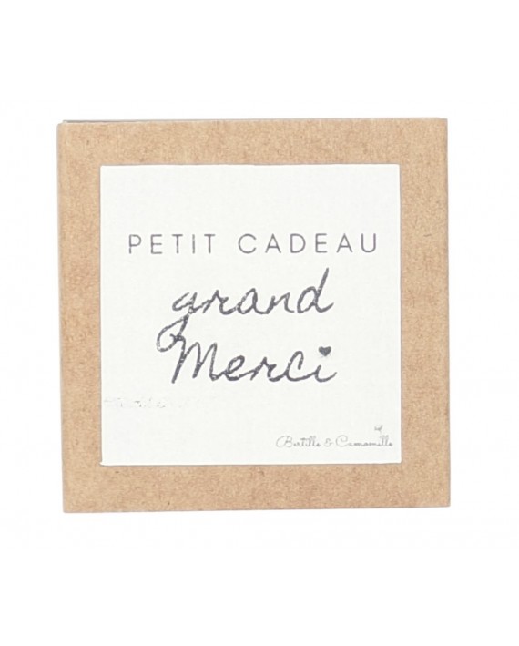 Fleur en plâtre parfumée "Petit cadeau Grand merci"