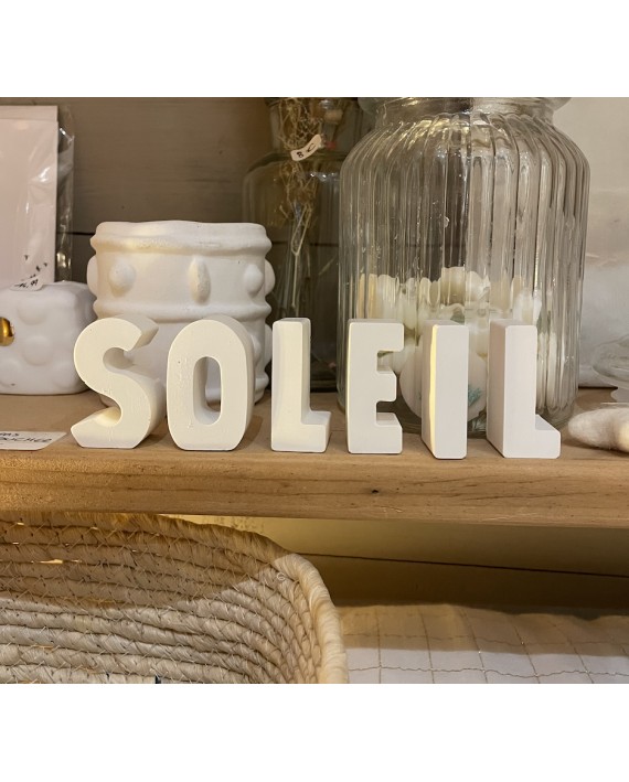 message parfumé "Soleil"