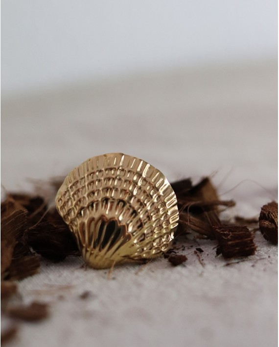 bague coquillage