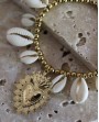 Bracelet coquillages coeur ex voto