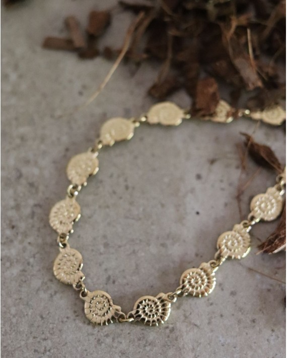 Bracelet de cheville coquillages