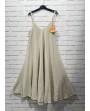 Robe léana beige