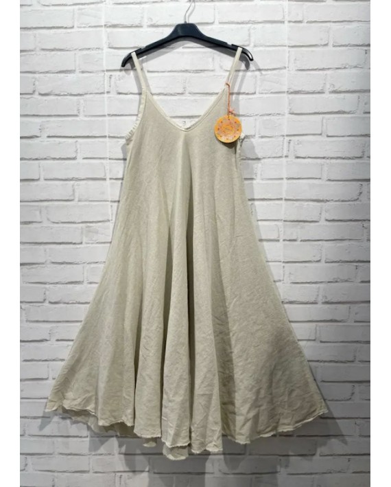Robe léana beige