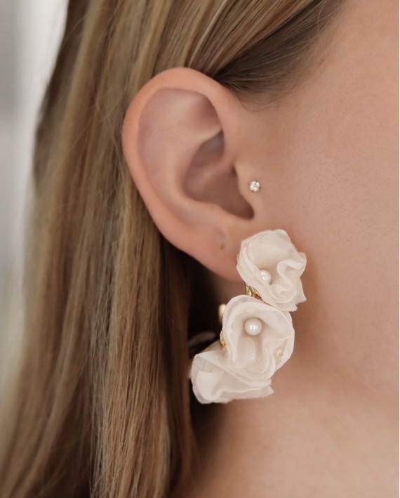 Boucles d'oreilles Dahlia