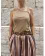 Top Ambre camel