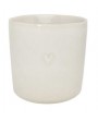 Mug/tasse beige coeur