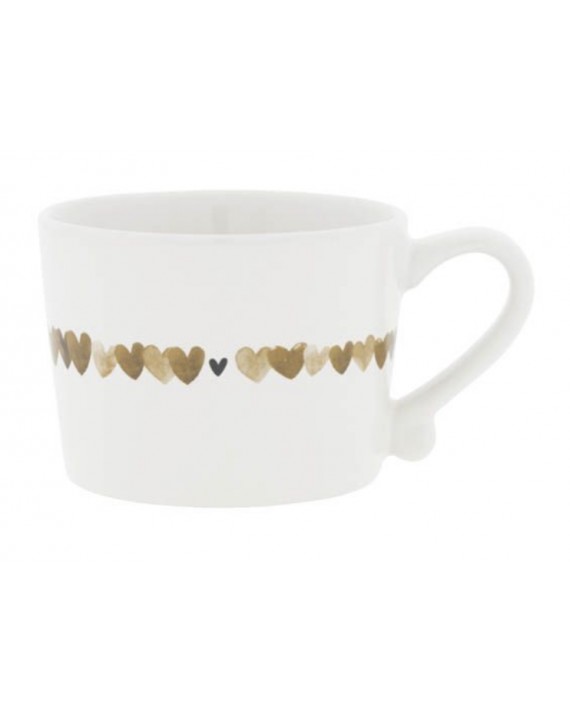 Tasse coeurs camel