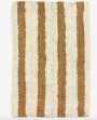 Tapis de bain rayé