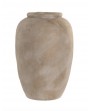 Pot/vase en céramique marron clair