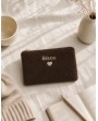 Pochette moumoute choco "Bisou"