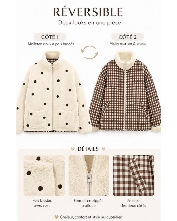 Veste reversible