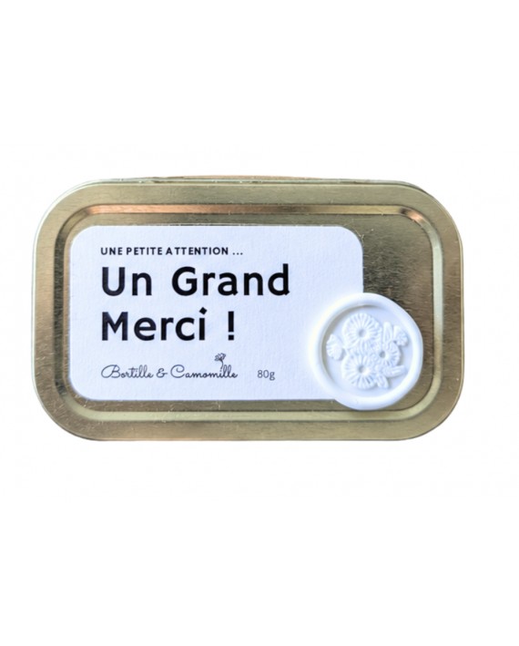 Bougie l'instant cacheté - Un grand merci !