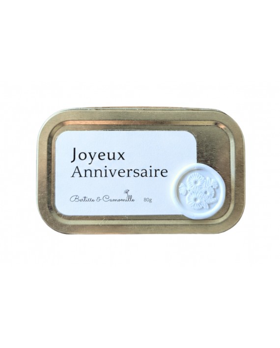 Bougie l'instant cacheté - Joyeux Anniversaire