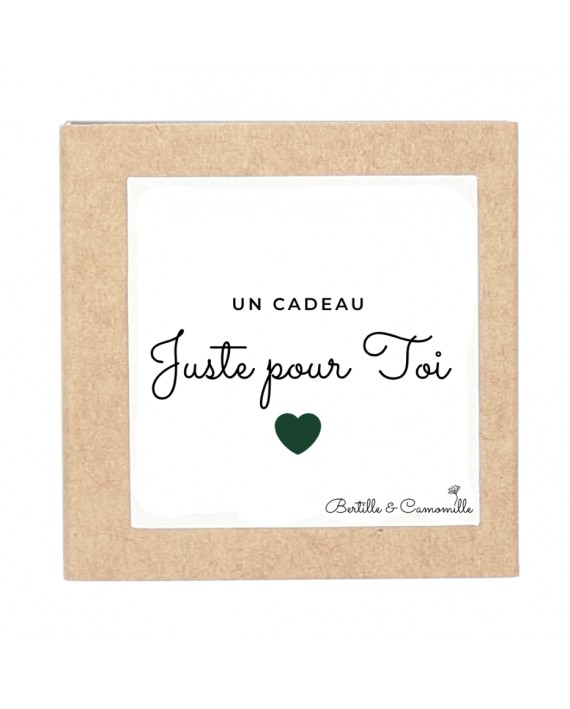 Fleur en plâtre parfumée "Une cadeau juste pour toi"