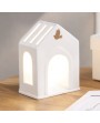 Chapelle photophore en porcelaine