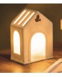 Chapelle photophore en porcelaine