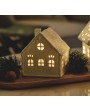 Maison en sucre d'orge photophore