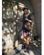 Robe courte choco à pois