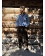 Chemise Léonie bleue