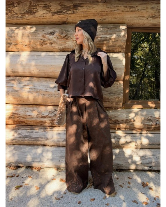 Blouse Perrine choco