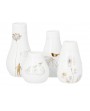 Lot de 4 minis vases en porcelaine