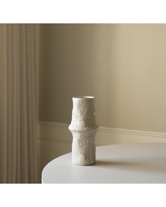 Vase en céramique couleur terre